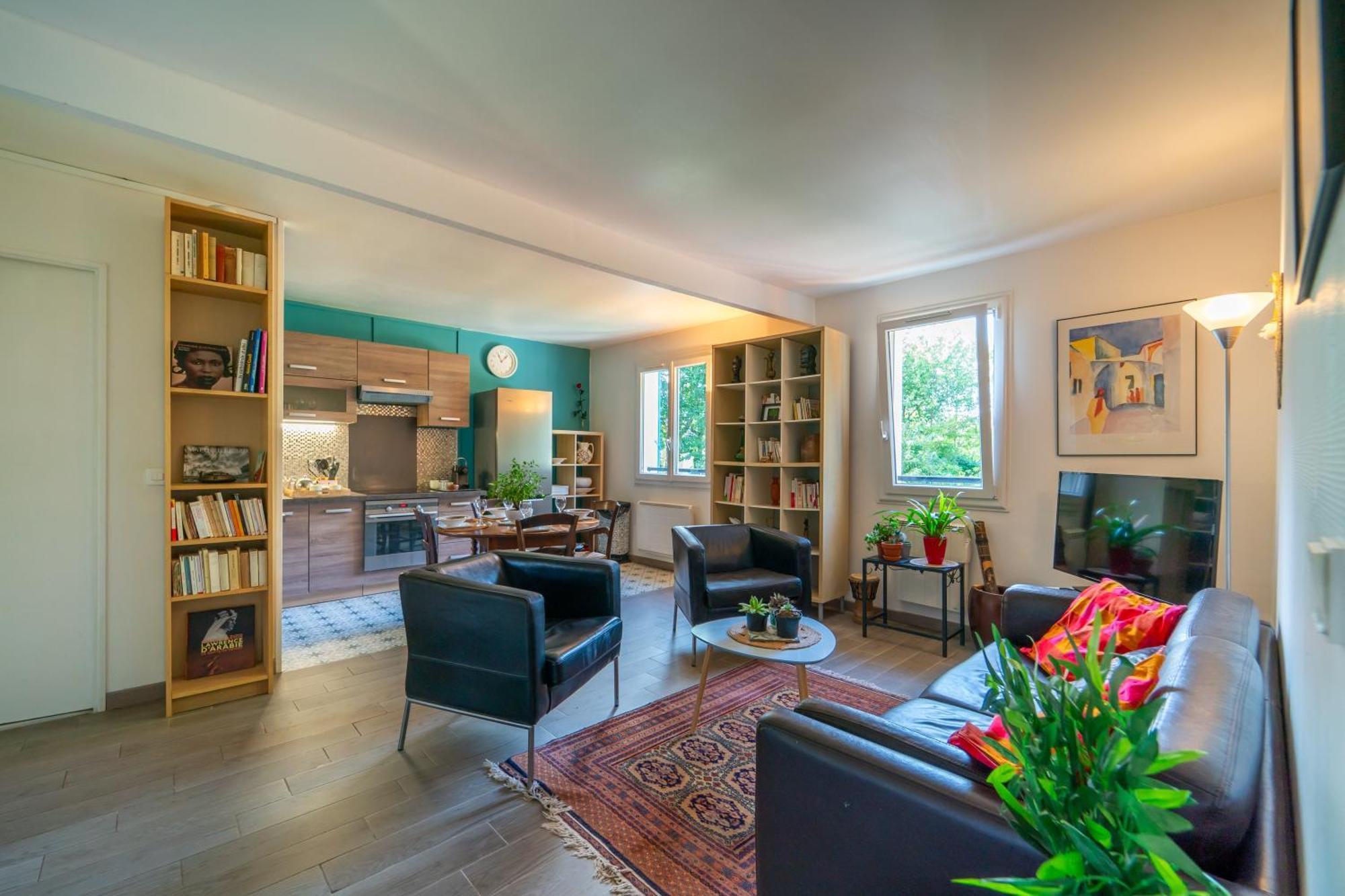 Les Volets Bleus Apartment Rungis Bagian luar foto